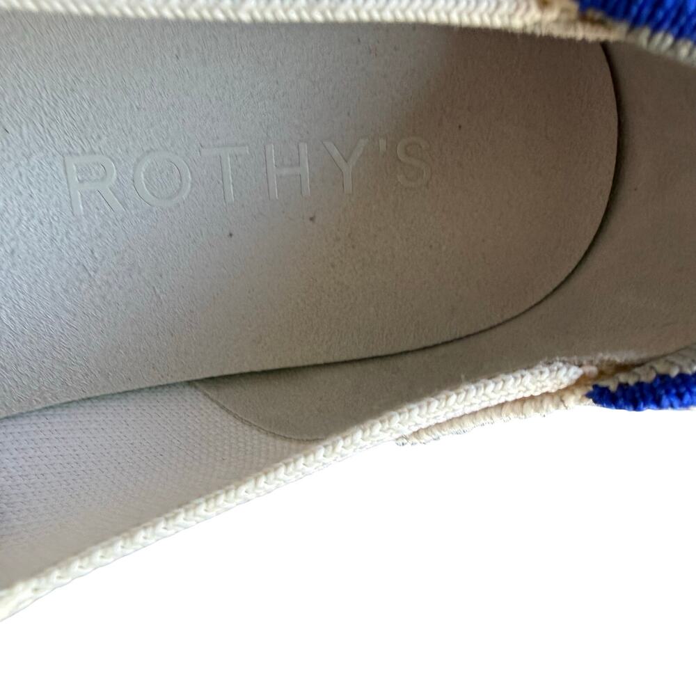 Rothy's Women's The Original Slip On Sneaker Bright White Washable - Size 9.5 - Picture 8 of 11
